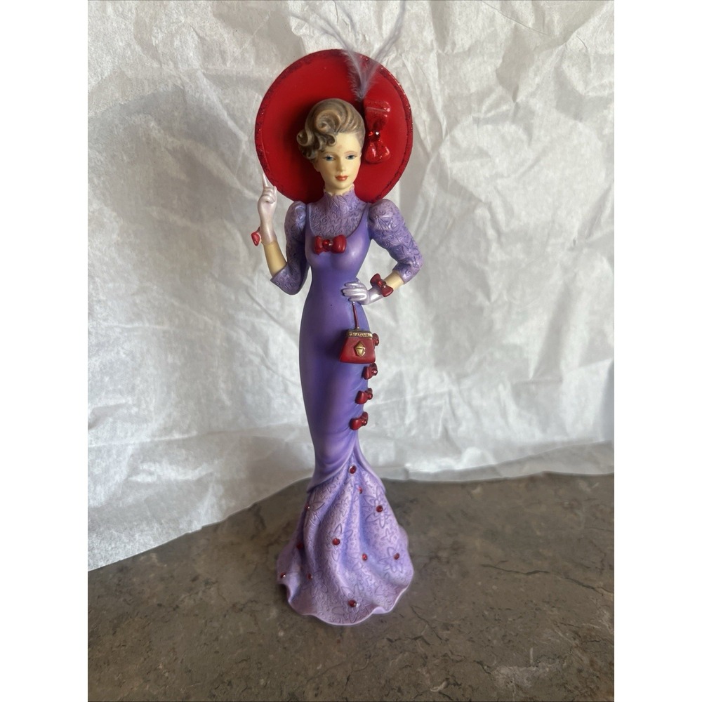 2006 Thomad Kincade Portraits Of Style and Grace Meeting At The Ritz Figurine